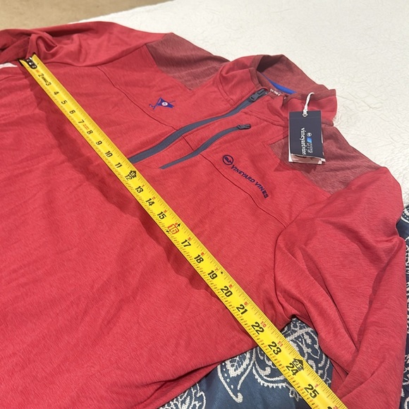 NWT VINEYARD ViNES 3/4 ZIP SIZE XL - Picture 8 of 10